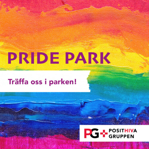 Pride Park. Träffa oss i parken!